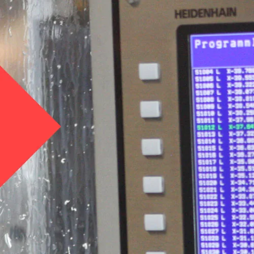 Steuerung einer CNC-Maschine